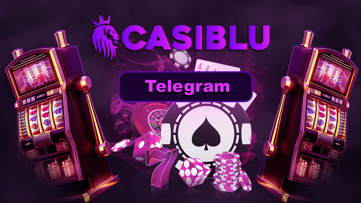 Casiblu Telegram kanalı tanıtım görseli